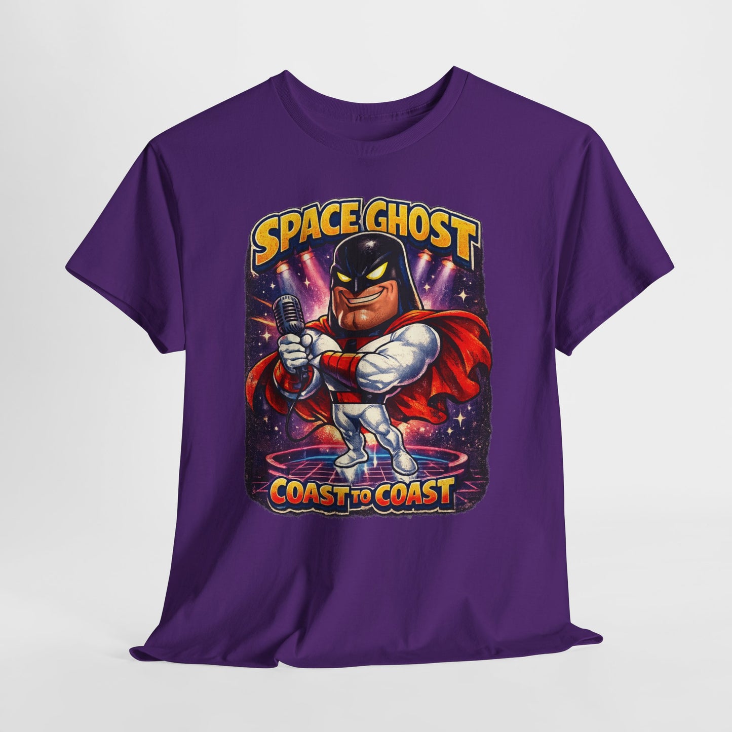 Space Ghost Graphic Tee — "Space Ghost Coast to Coast" Retro Cartoon T-Shirt