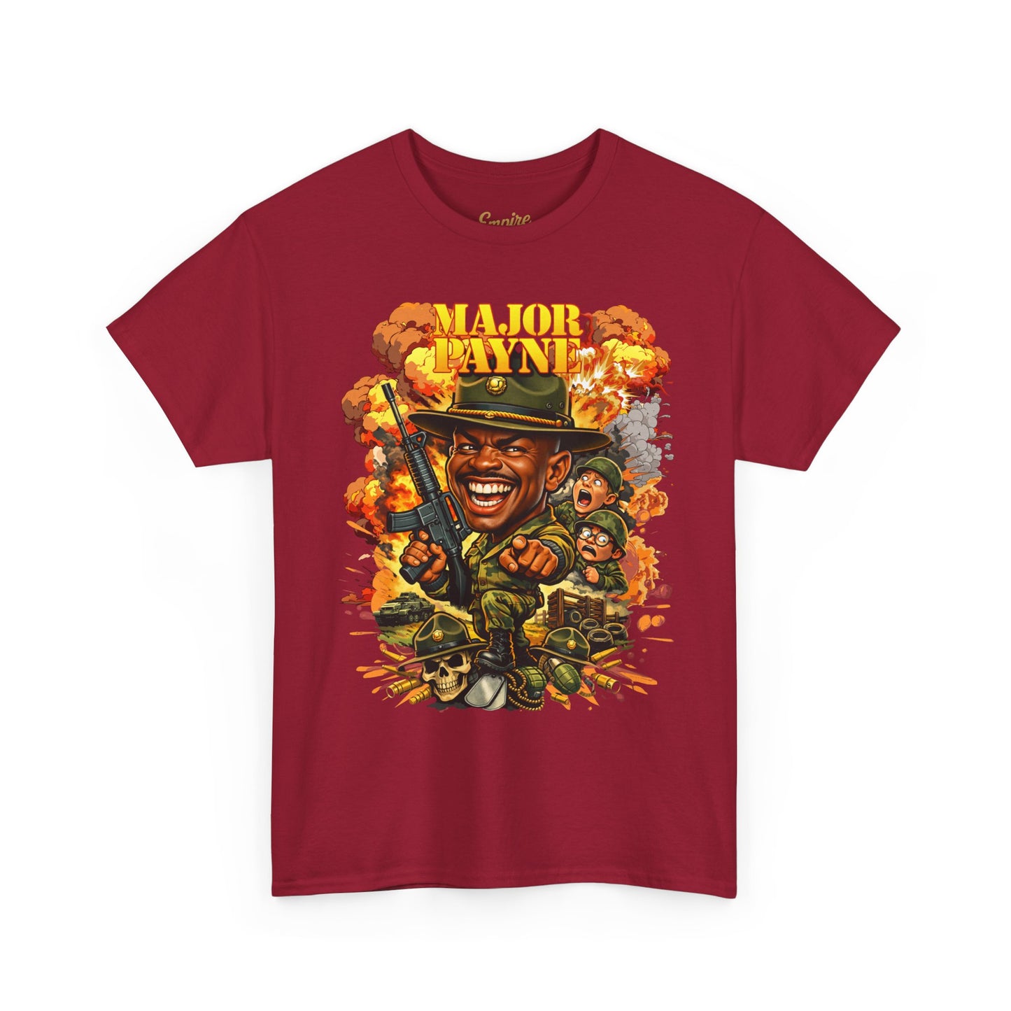 Major Payne Graphic Tee — Vintage Military Comedy Movie Shirt