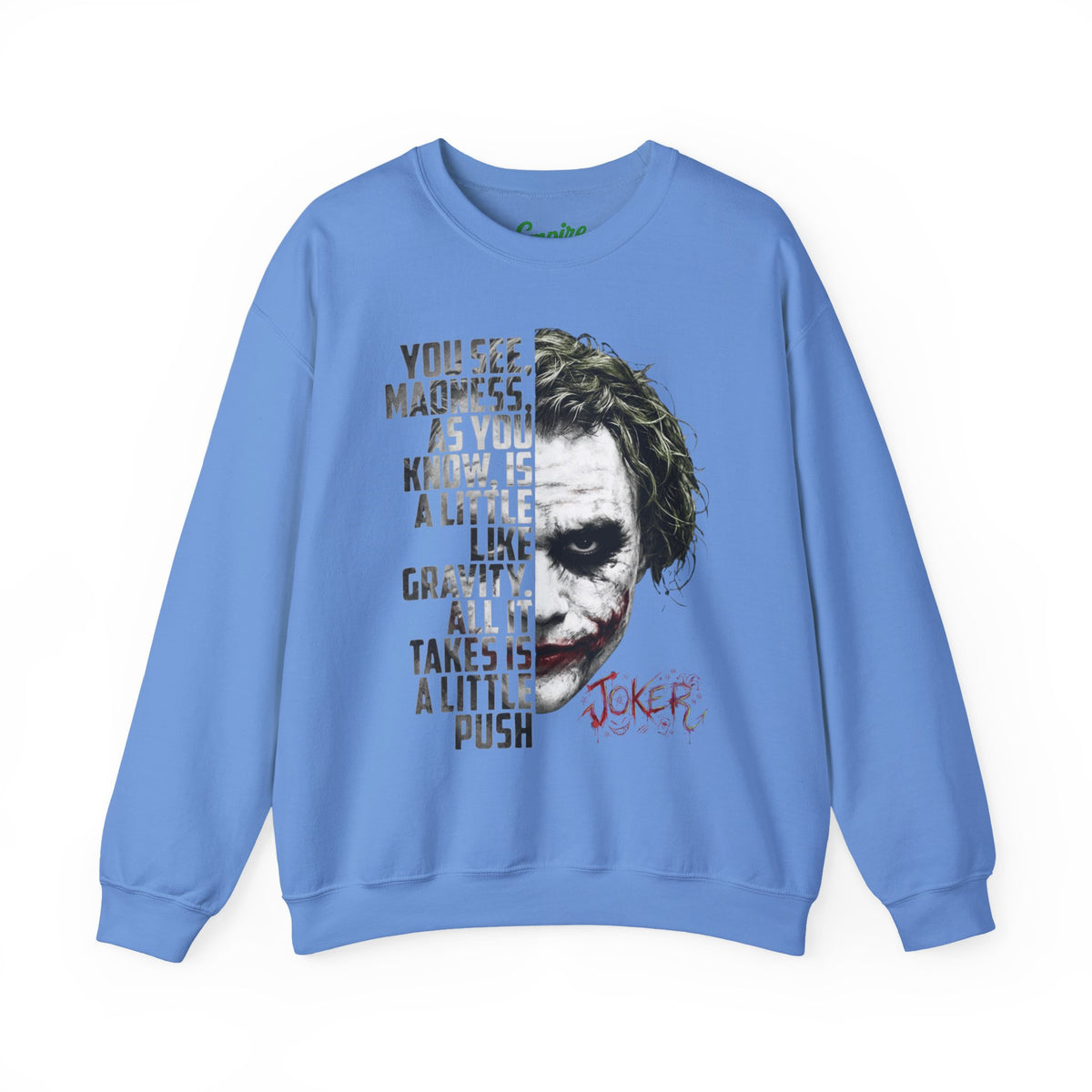 The Clown "You See Madness" Graphic Pullover Sweatshirt