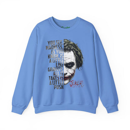 The Clown "You See Madness" Graphic Pullover Sweatshirt