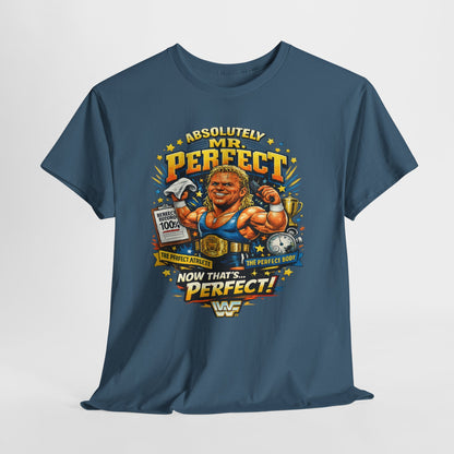 Retro Wrestling 'Mr. Perfect' Graphic Tee — Vintage WWF Wrestling Shirt