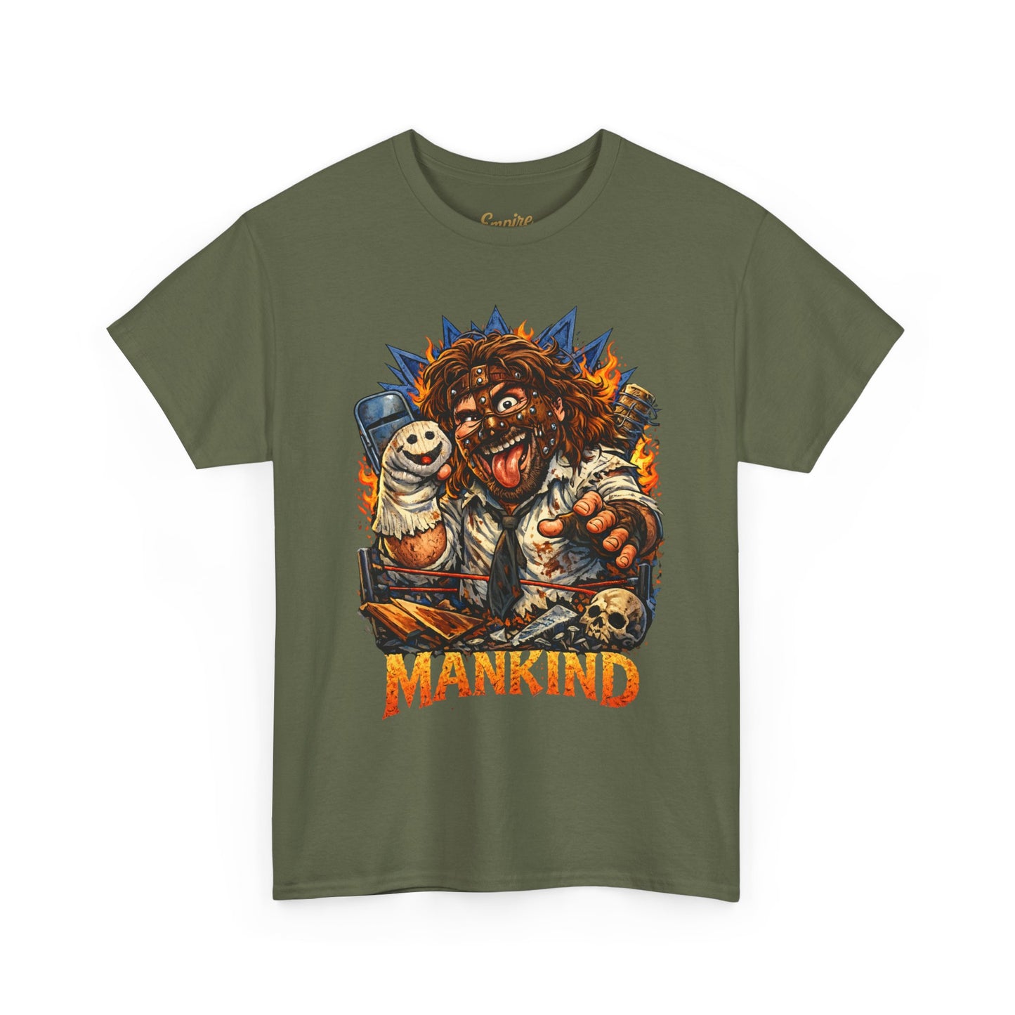 Retro "Mankind" Graphic Tee