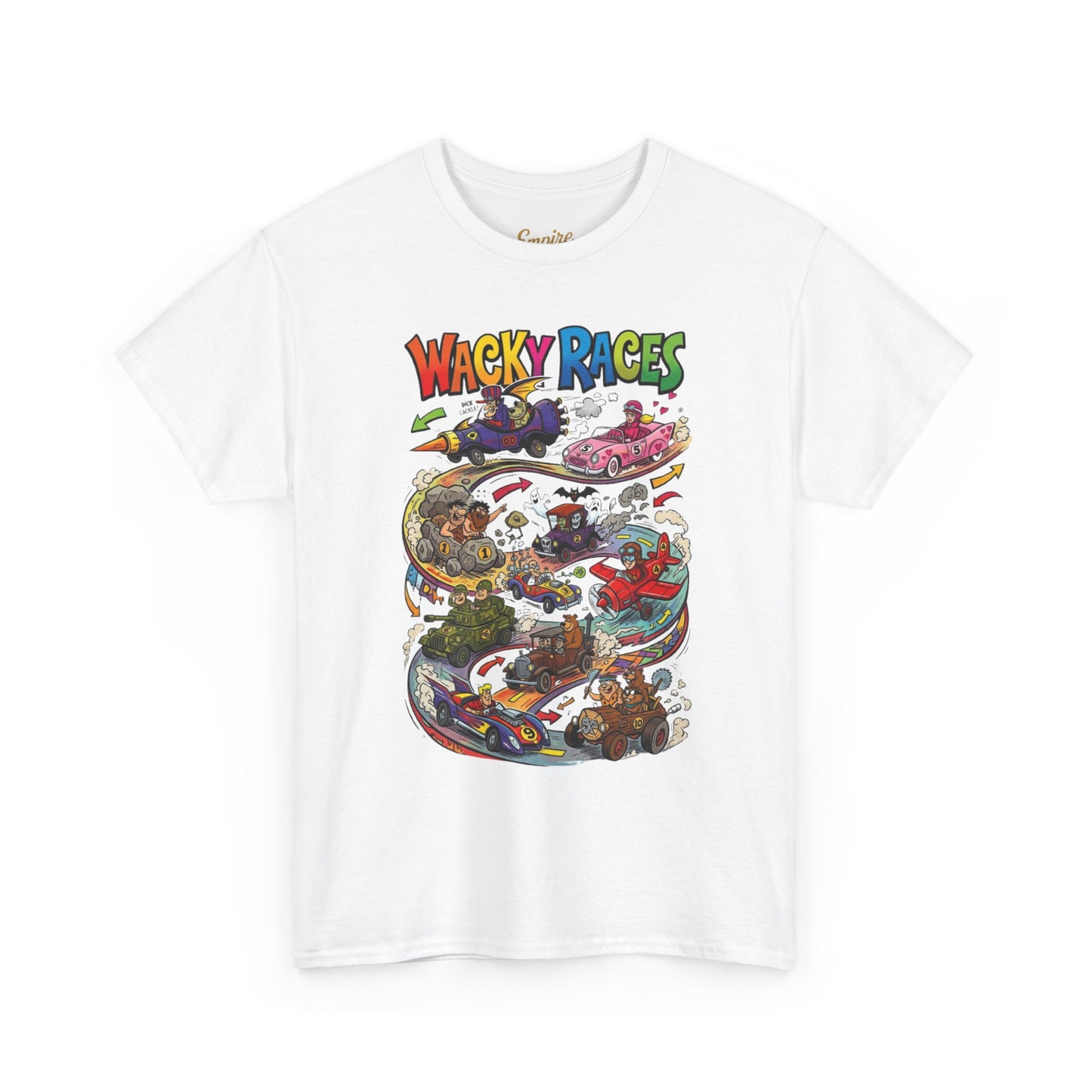 Wacky Races Vintage Cartoon Tee