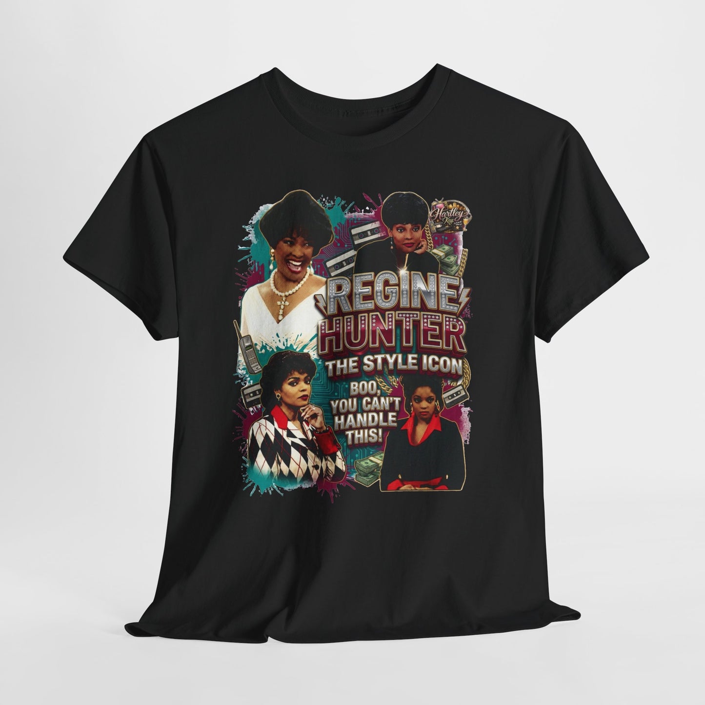 Regine Hunter “The Style Icon” Graphic Tee — Retro 90s R&B Tribute Shirt