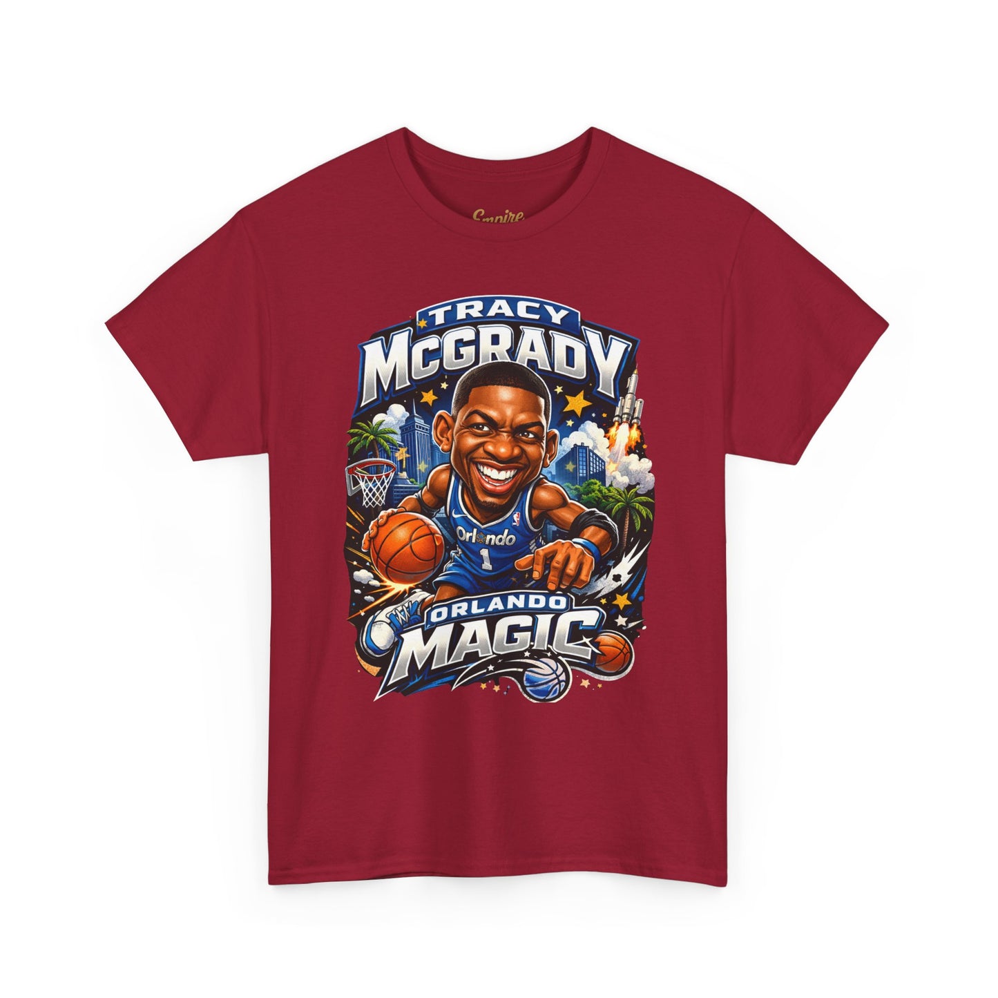 Tracy McGrady Orlando Magic Retro Basketball Tee
