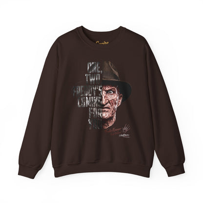 Freddy Krueger 'One, Two, Freddy's Coming For You' Crewneck Sweatshirt