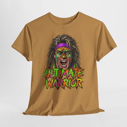 Ultimate Warrior T-Shirt — Retro Wrestling Face Paint Tee