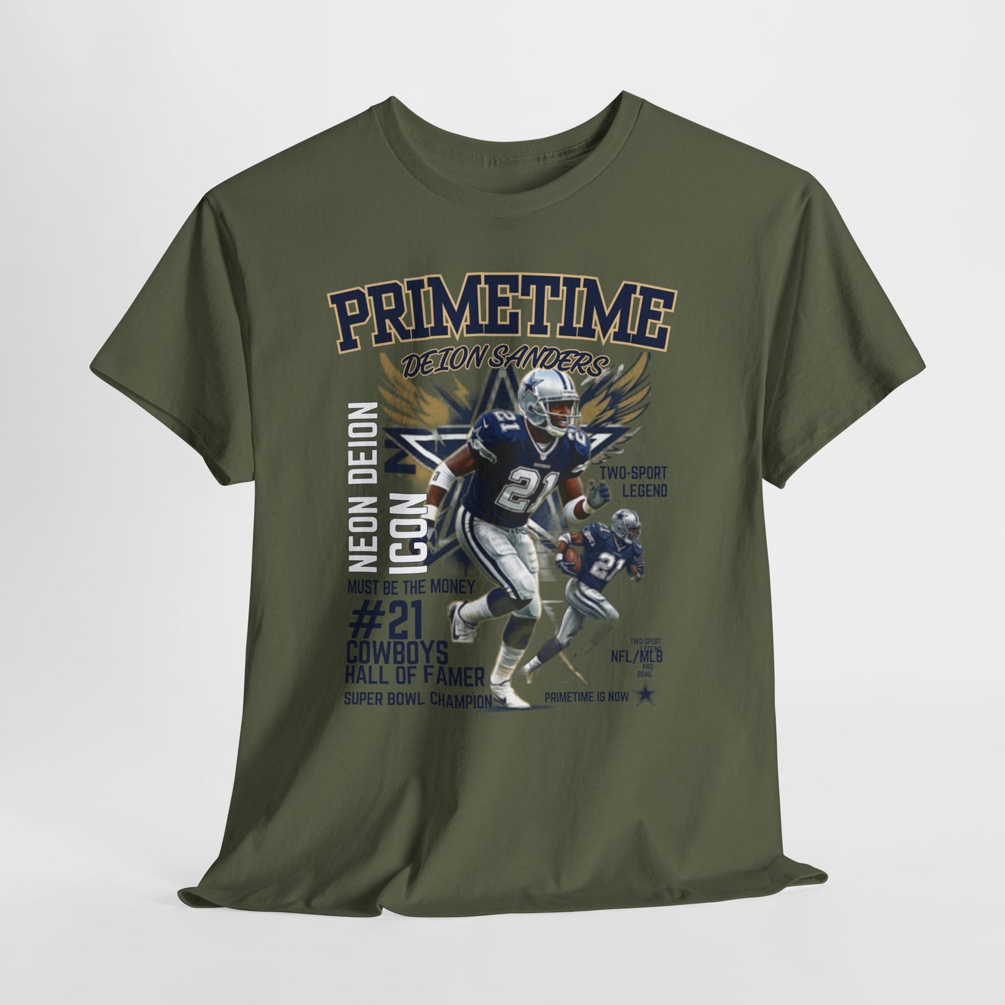 Primetime Deion Sanders Football Tee