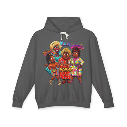 Big Momma & Nem Hooded Sweatshirt — Retro Squad Graphic Hoodie