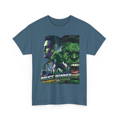 Hulk Comic Movie Poster T-Shirt – 'Bruce Banner' Graphic Tee