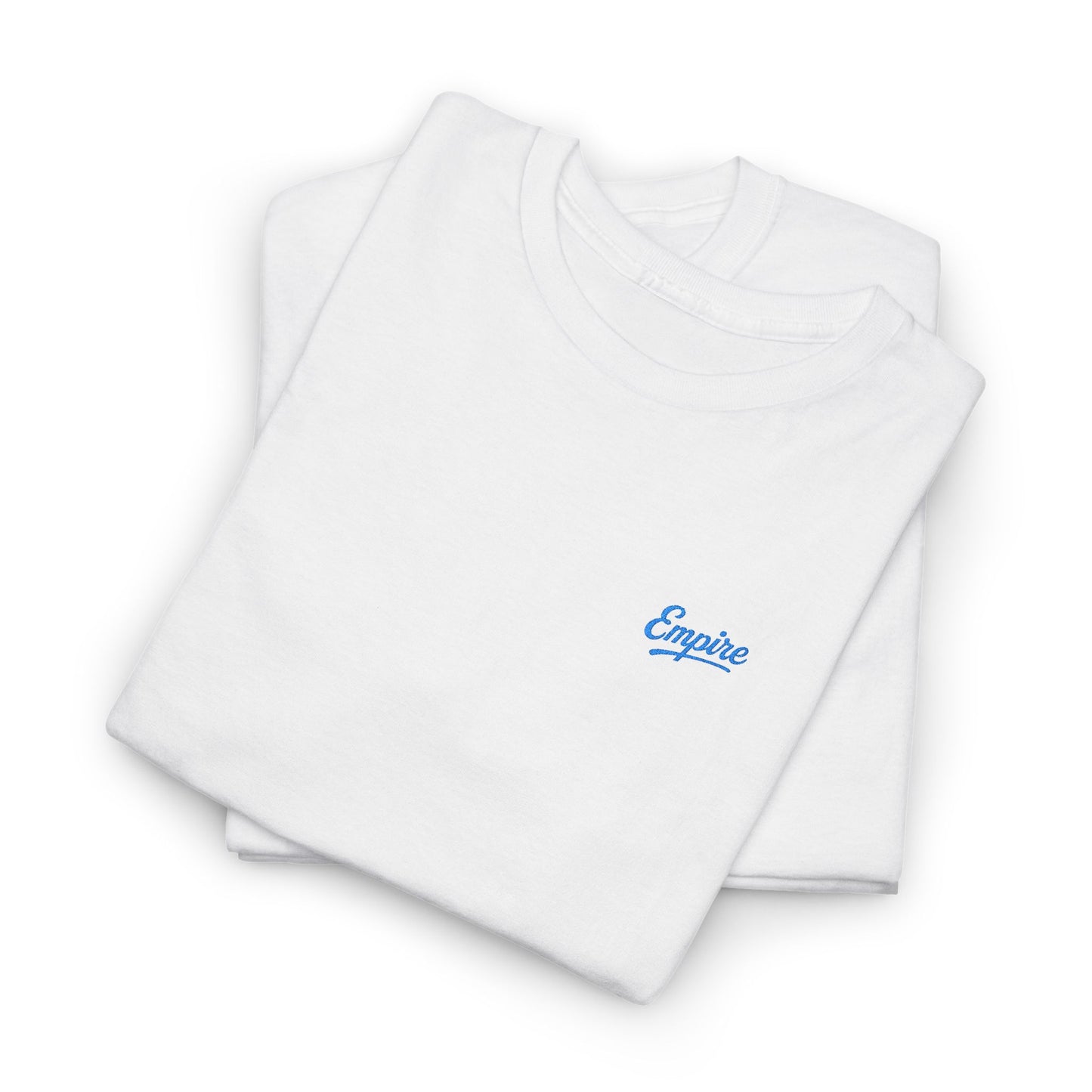 Signature Embroidered Empire Carolina Blue Chest Logo T-Shirt