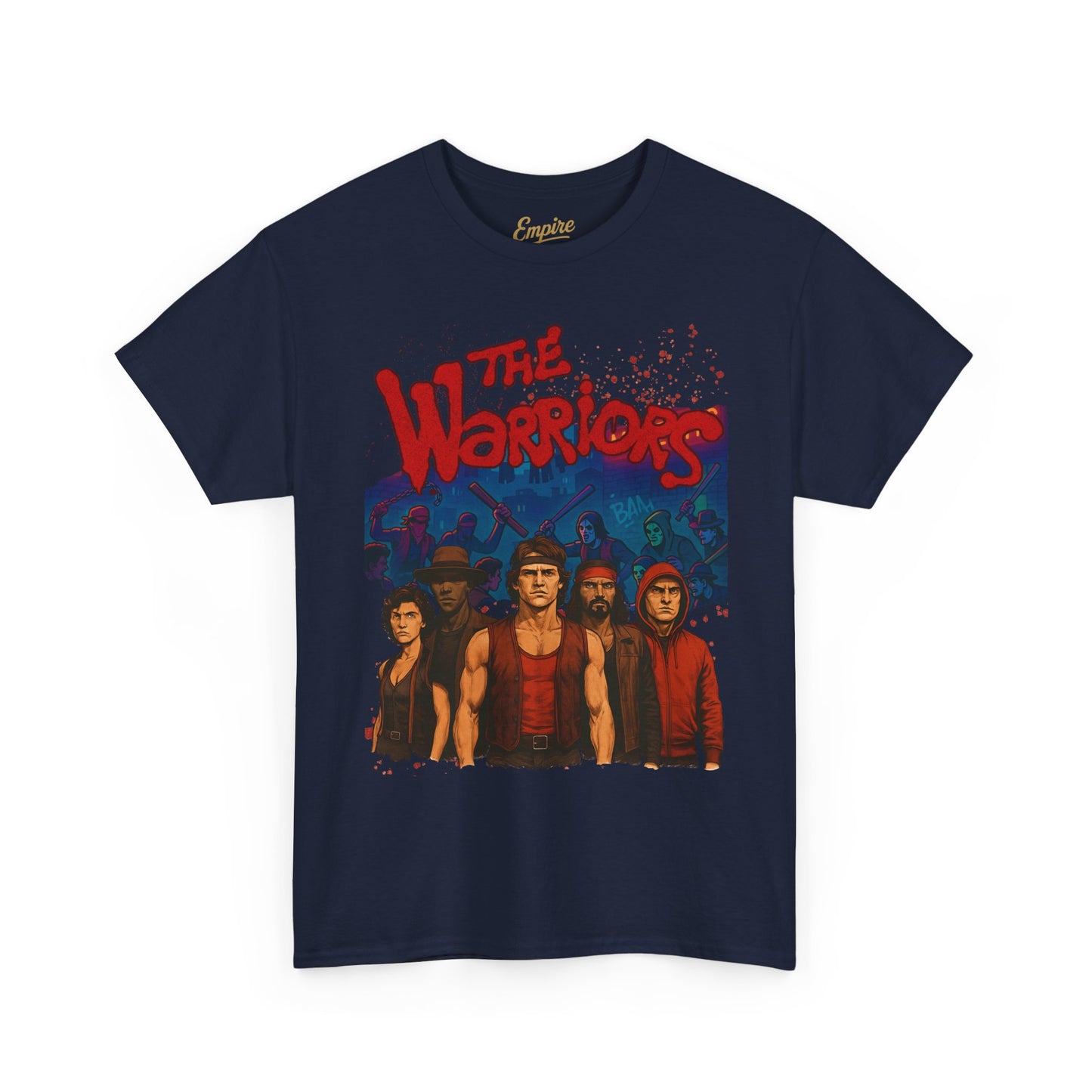 The Warriors Graphic Tee — “Come Out to Play” Retro Movie Shirt