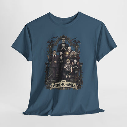 Addams Family Graphic Tee - Vintage Gothic Movie T-Shirt