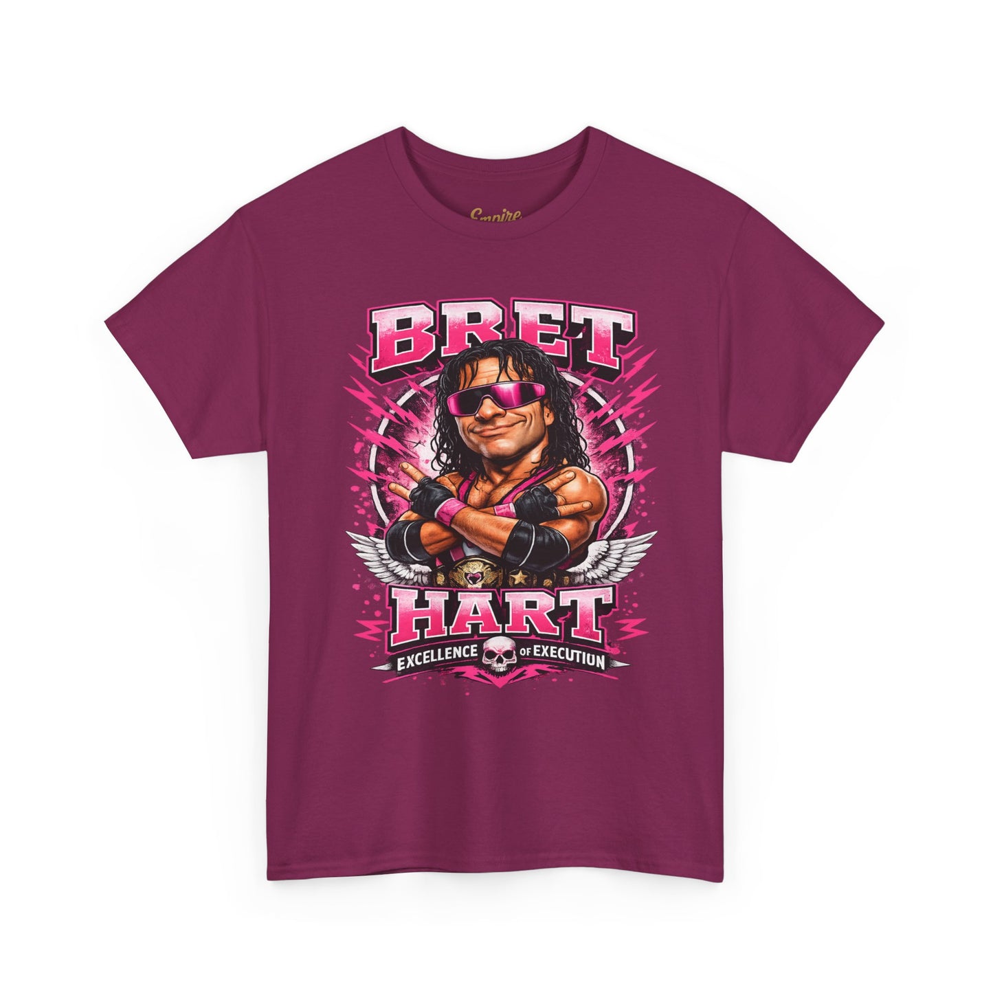 Bret Hart Tribute T-Shirt — "I Am The Best There Is" Retro Wrestling Tee