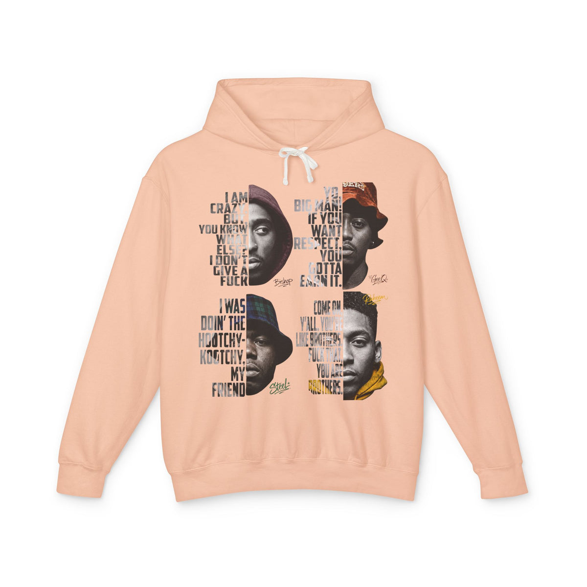Wrecking Crew "Juice" Movie Legends Graphic Hoodie — Vintage 90s Portraits