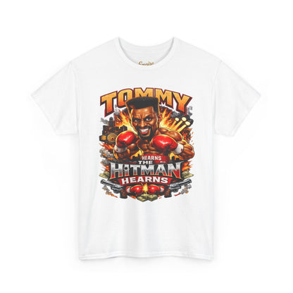 Tommy Hearns Boxing T-Shirt — Hitman Hearns Vintage Fight Graphic Tee