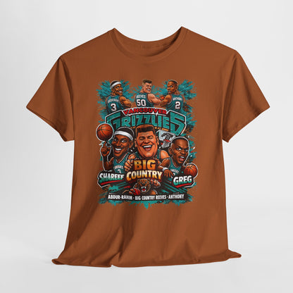Grizzlies Big Country Basketball Tee