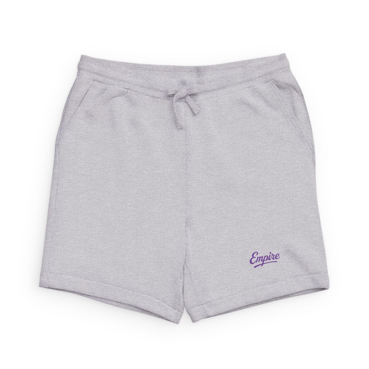 Signature Empire Sweatshorts — With Purple Empire Logo