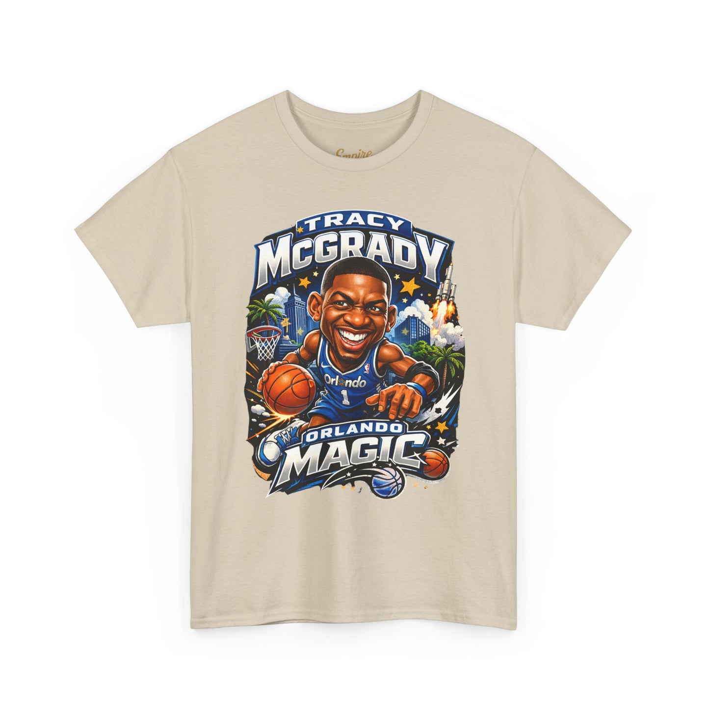 Tracy McGrady Orlando Magic Retro Basketball Tee