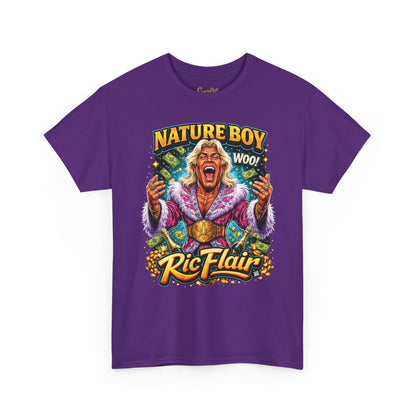 Ric Flair 'Nature Boy' Graphic Tee — Retro Wrestling Fan T-Shirt