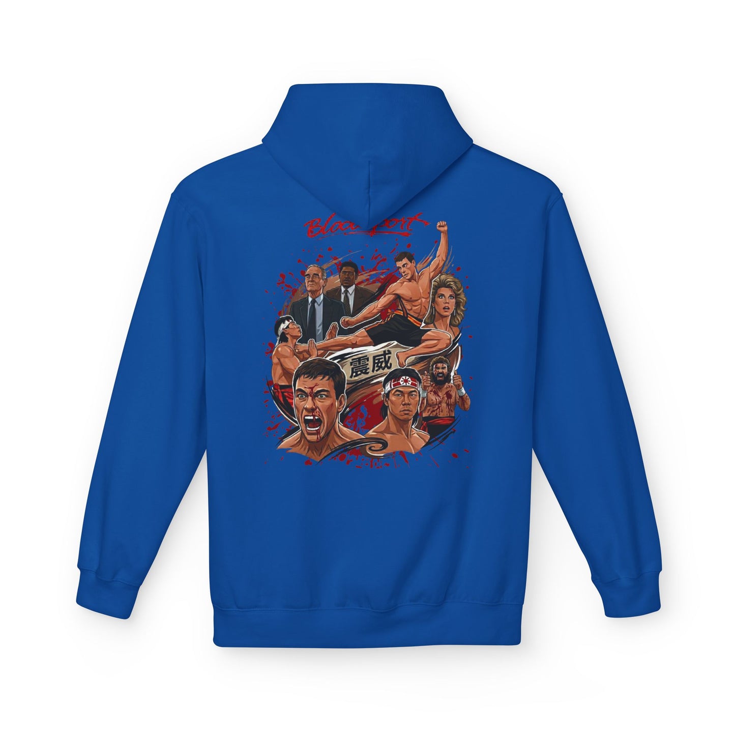 Bloodsport Vintage Collage Graphic Hoodie