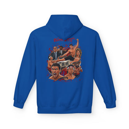 Bloodsport Vintage Collage Graphic Hoodie