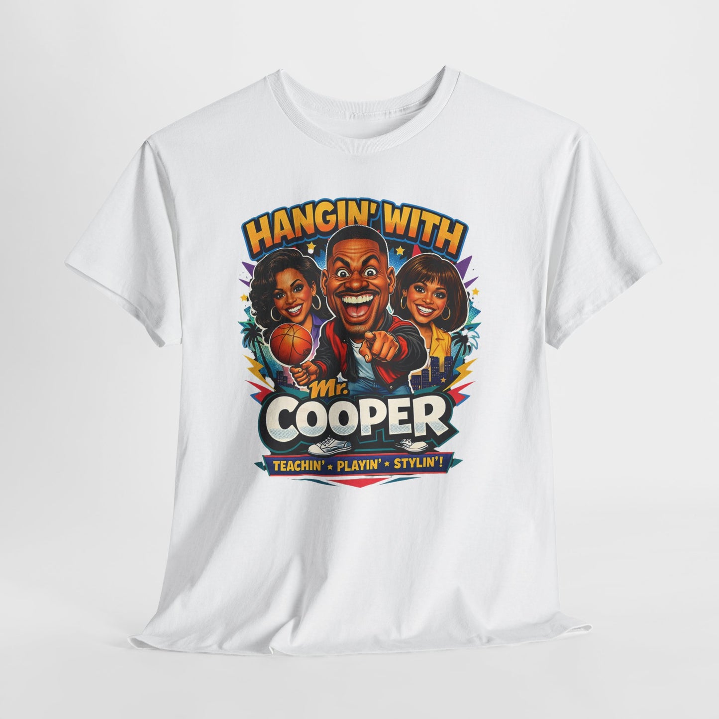 Hangin' With Mr. Cooper T-Shirt — Retro 90s Sitcom Graphic Tee