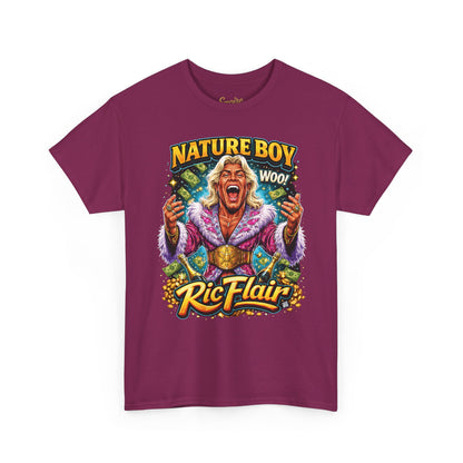 Ric Flair 'Nature Boy' Graphic Tee — Retro Wrestling Fan T-Shirt