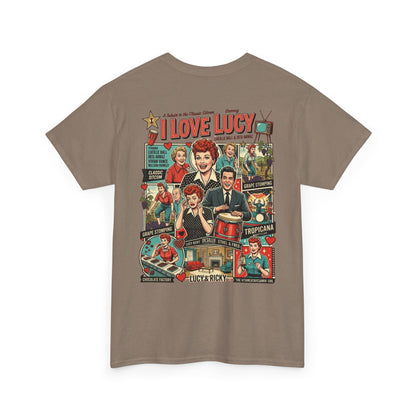 I Love Lucy Retro Collage T-Shirt