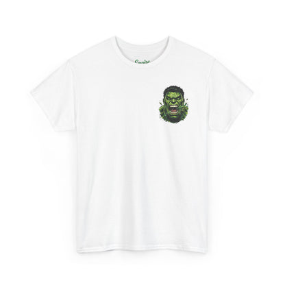 Hulk Graphic Tee — Bruce Banner Movie Poster Back Print