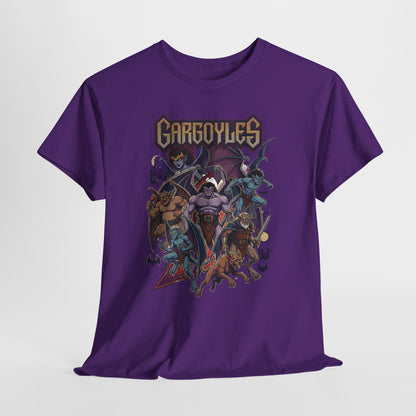 Gargoyles Graphic Tee — Retro Animated Monsters Shirt