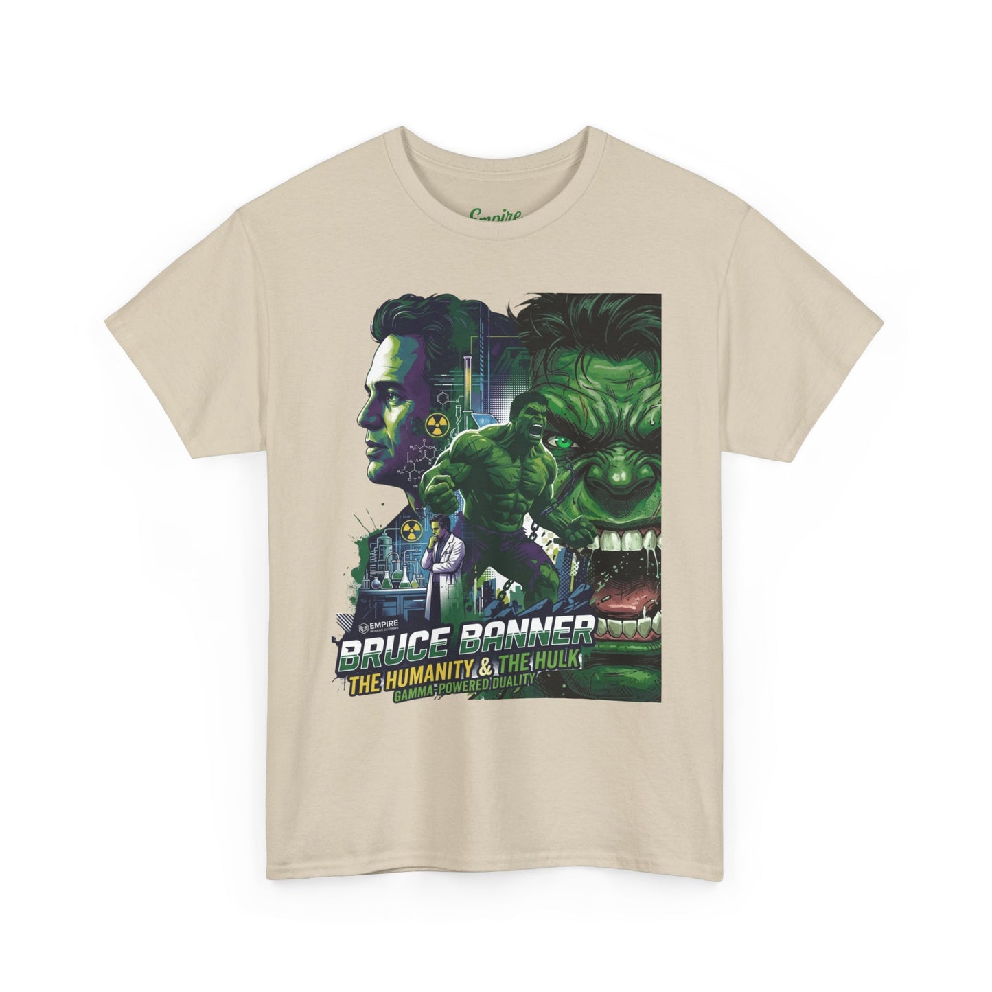Hulk Comic Movie Poster T-Shirt – 'Bruce Banner' Graphic Tee