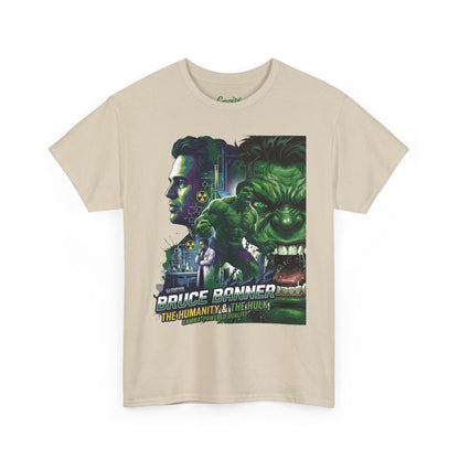 Hulk Comic Movie Poster T-Shirt – 'Bruce Banner' Graphic Tee