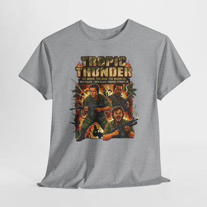 'Tropic Thunder' Action Movie Poster Tee