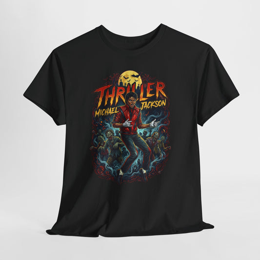 Thriller Graphic Tee — Retro Halloween Pop Music T-Shirt