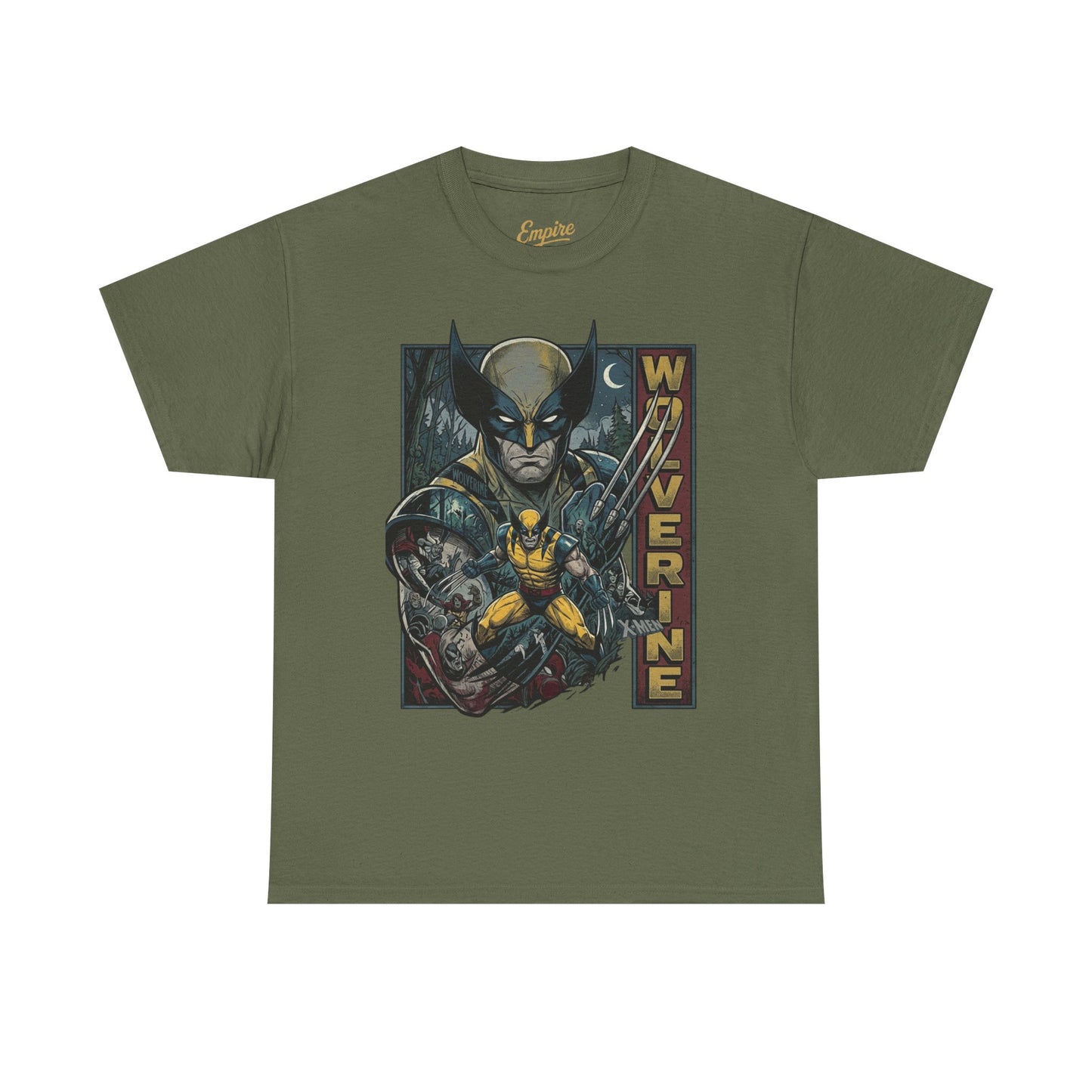 Wolverine Retro Comic Art T-Shirt
