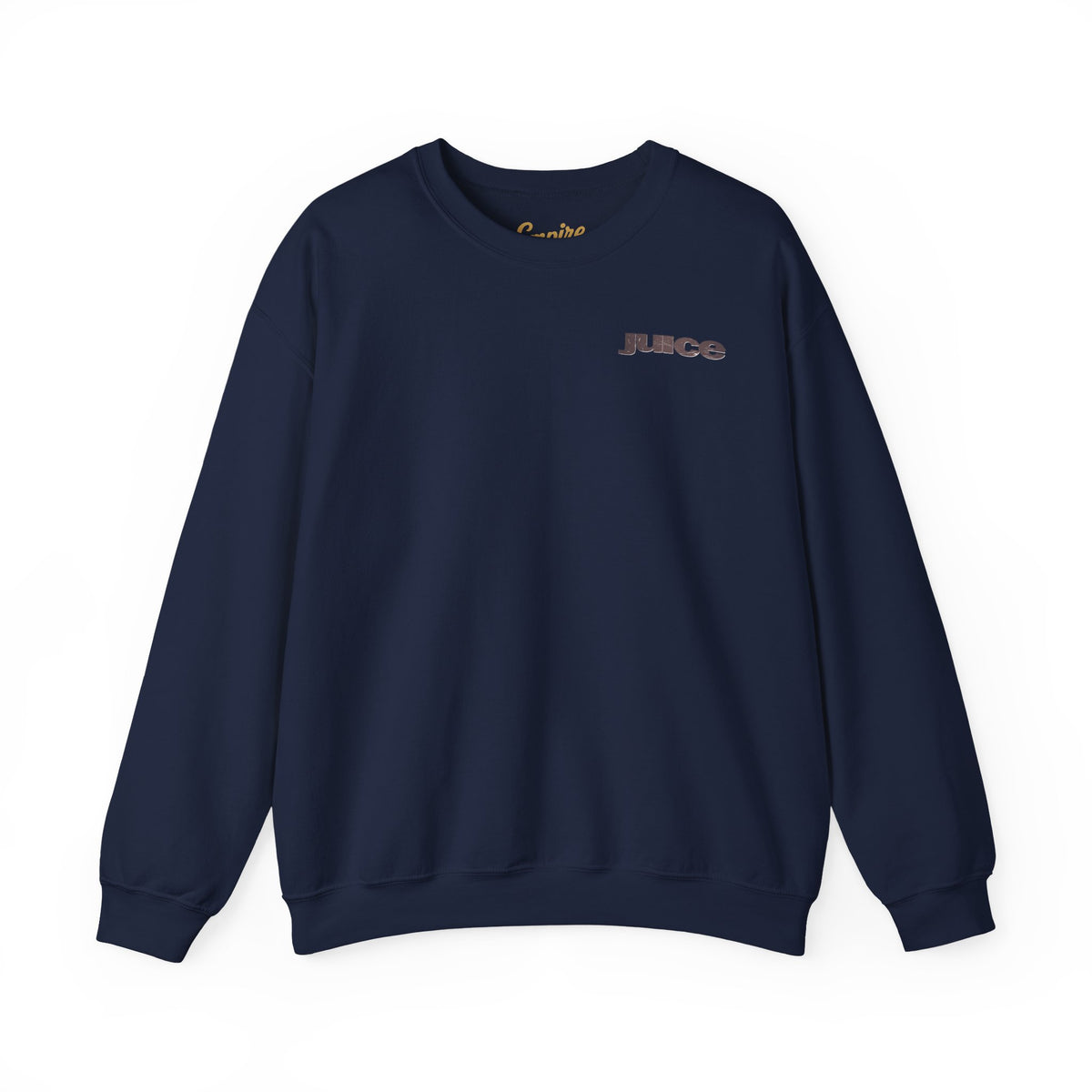 Bishop "Juice" Crewneck Sweatshirt — 'I Am Crazy But You Know What Else I Don’t Give a F**k' Graphic