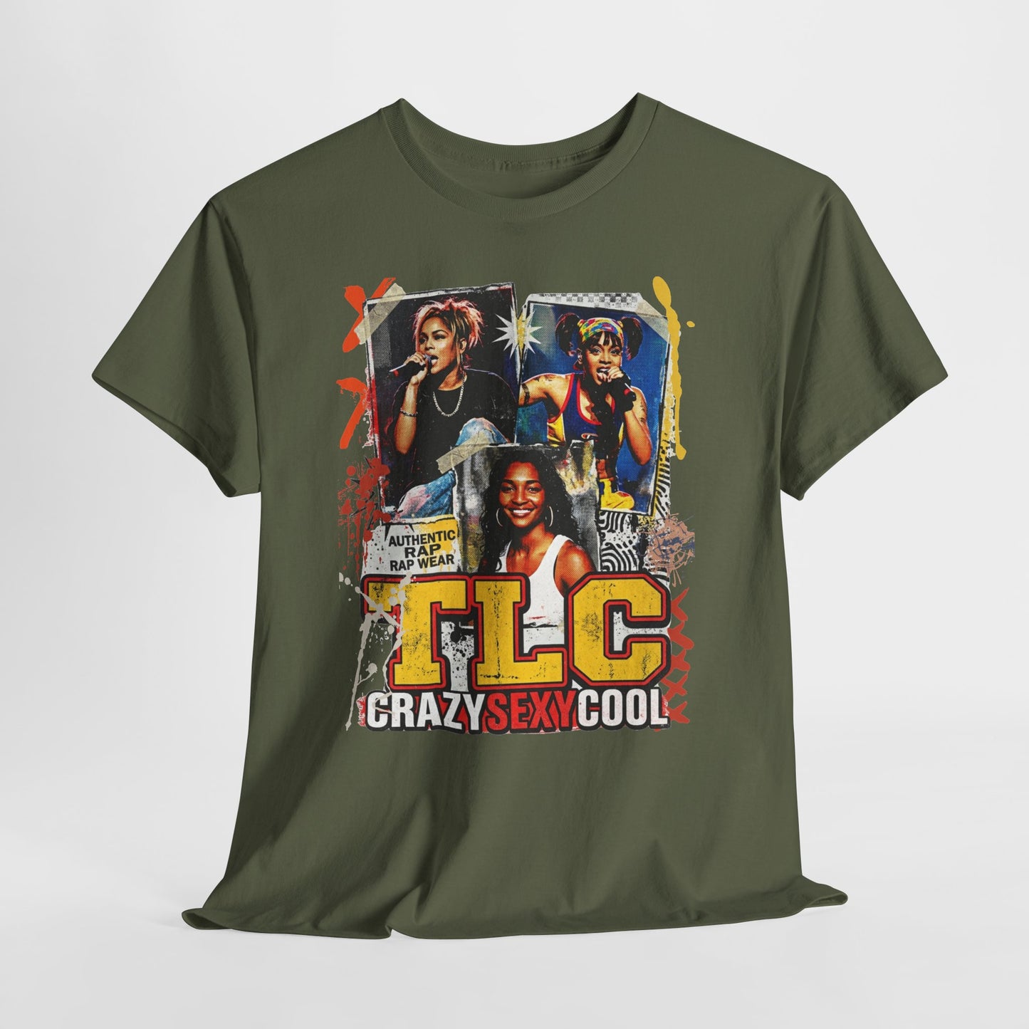 TLC 'Crazy Sexy Cool' Graphic Tee - Retro 90s R&B Band Shirt