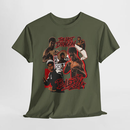The Last Dragon Collage Tee — Retro Martial Arts Movie Poster T-Shirt