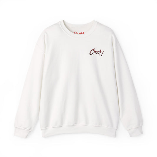 Chucky Horror Movie Graphic Crewneck Sweatshirt