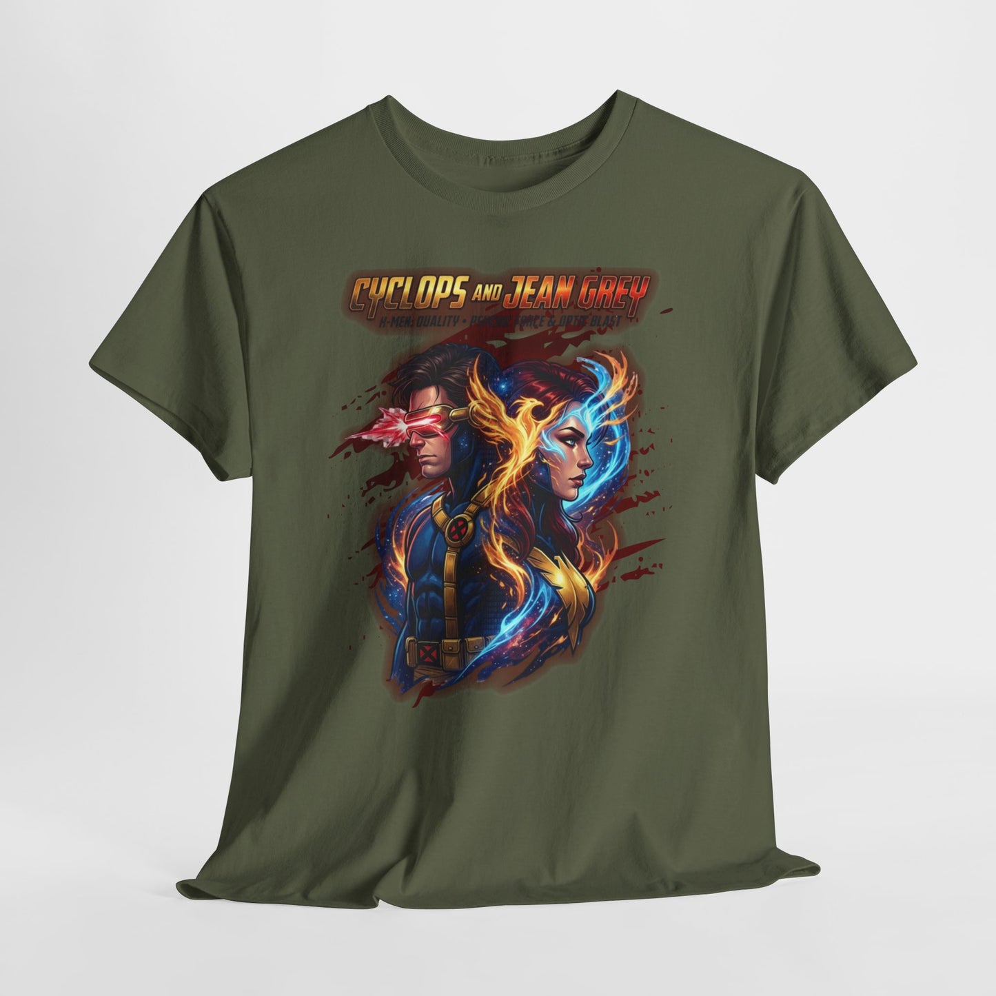 Sci‑Fi Phoenix & Cyborg Graphic Tee — 'You Are Not Alone' Retro Futuristic T‑Shirt