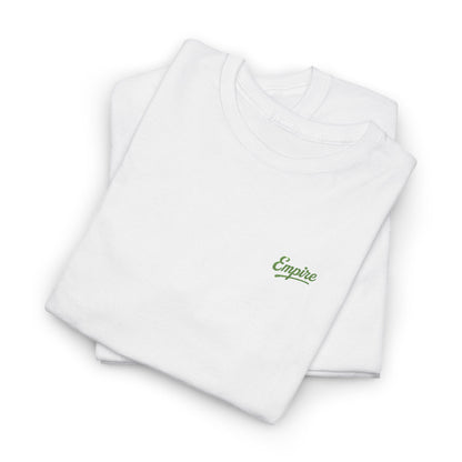 Signature Embroidered Empire Green Chest Logo T-Shirt