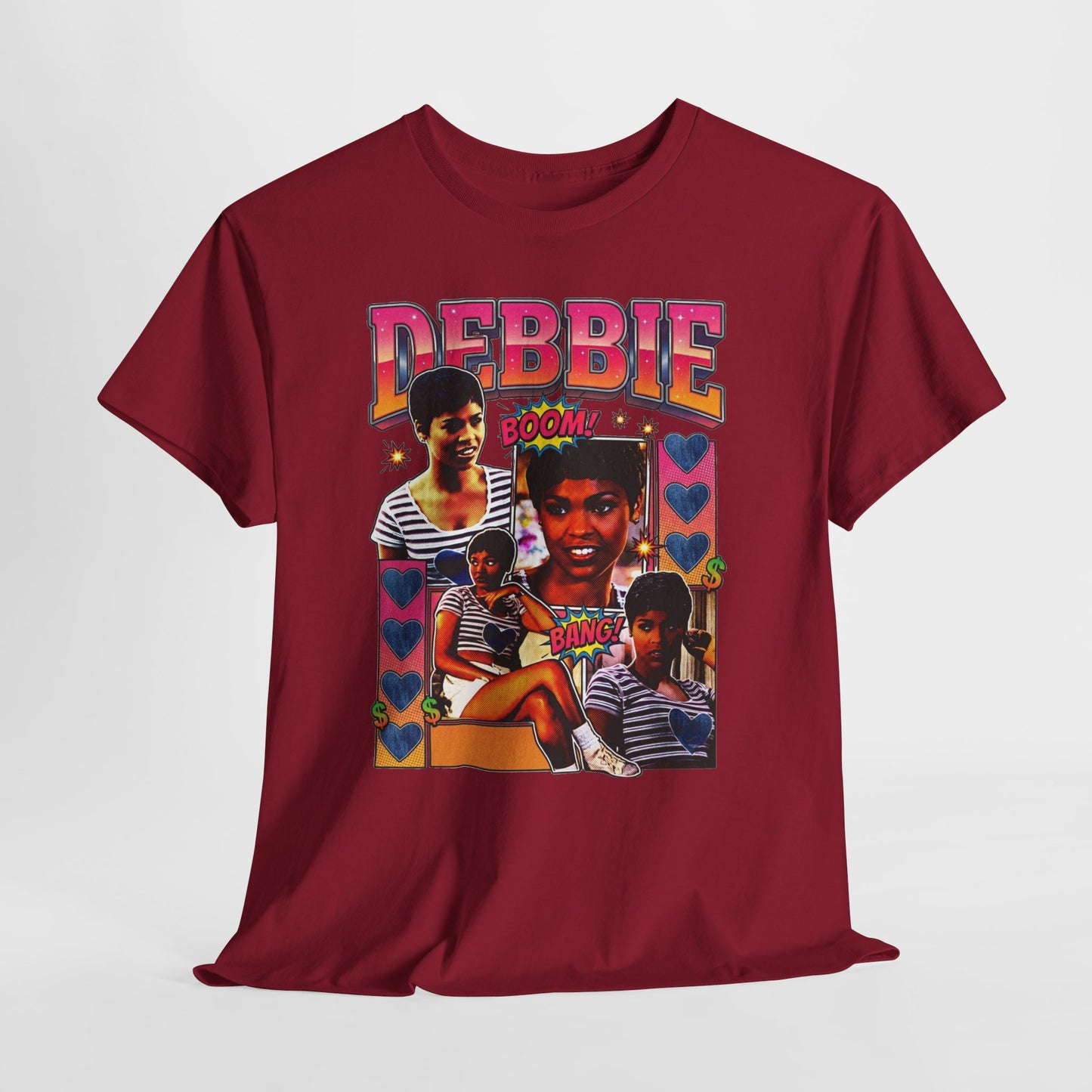 Debbie Retro Collage Tee — 90s Vintage Photo Graphic T-Shirt