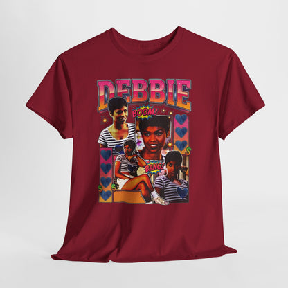 Debbie Retro Collage Tee — 90s Vintage Photo Graphic T-Shirt