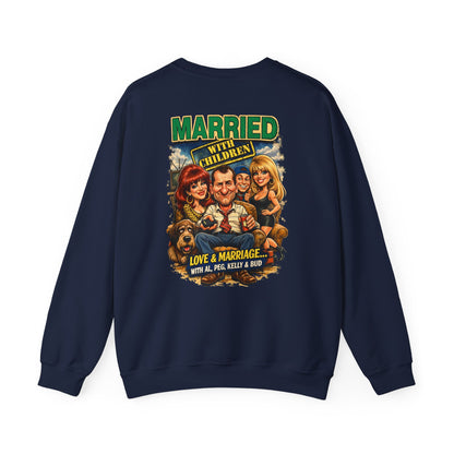 Married with Children Retro Crewneck Sweatshirt