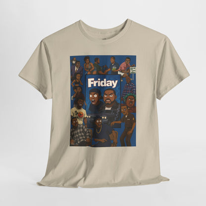 Movie 'Friday' Inspired Graphic Unisex Heavy Cotton Tee