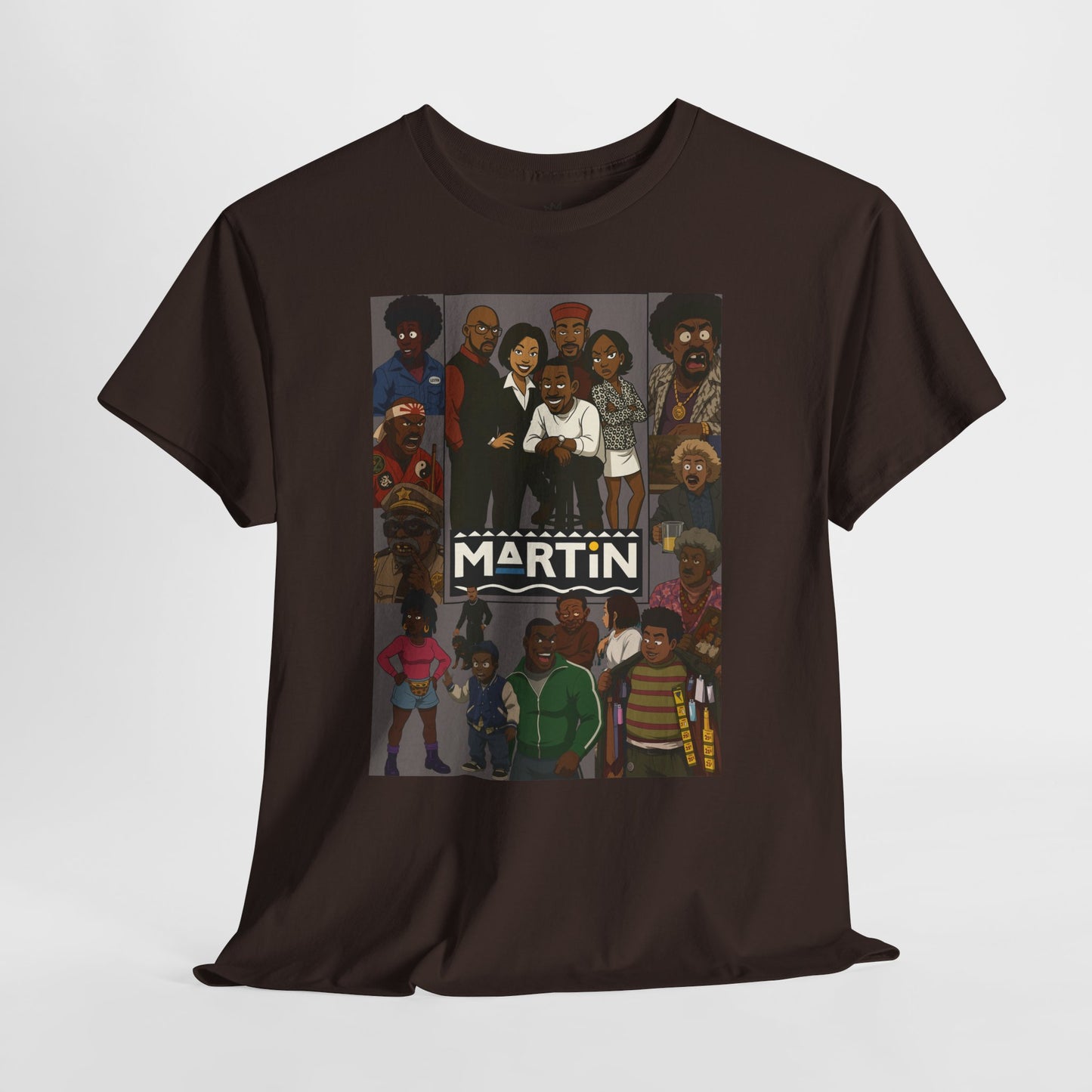 Vintage Martin T-Shirt - Unisex Heavy Cotton Tee for Nostalgic Fans