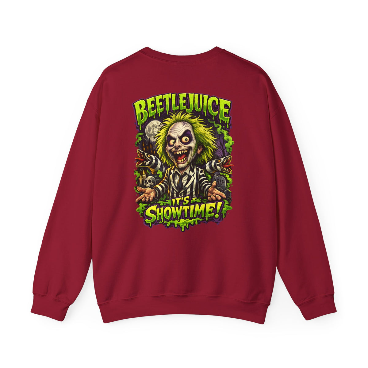 Beetlejuice "It's Showtime" Crewneck Sweatshirt