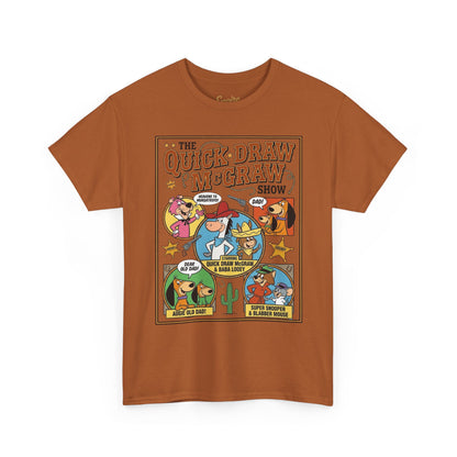 Quick Draw McGraw Retro Cartoon T‑Shirt