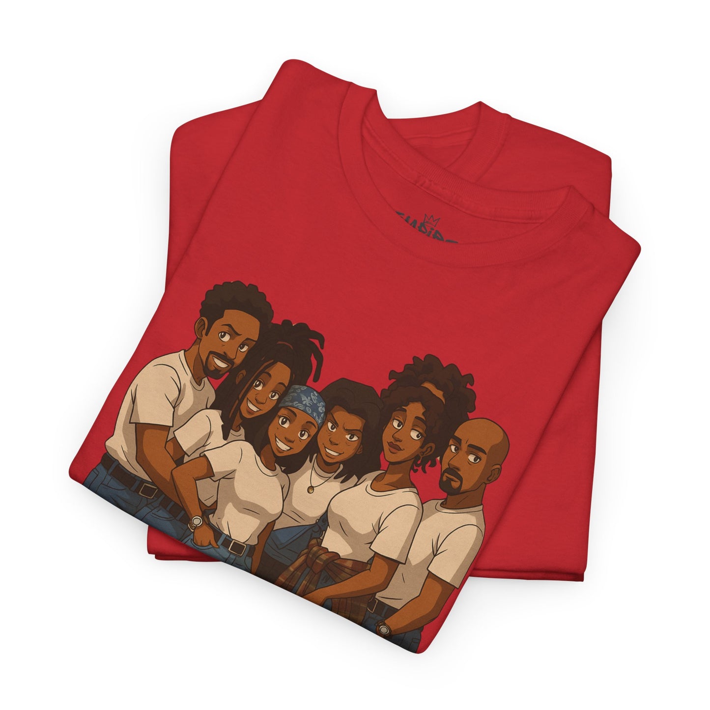 Living Single Unisex Heavy Cotton Tee - Nostalgic TV Show T-Shirt for Fans